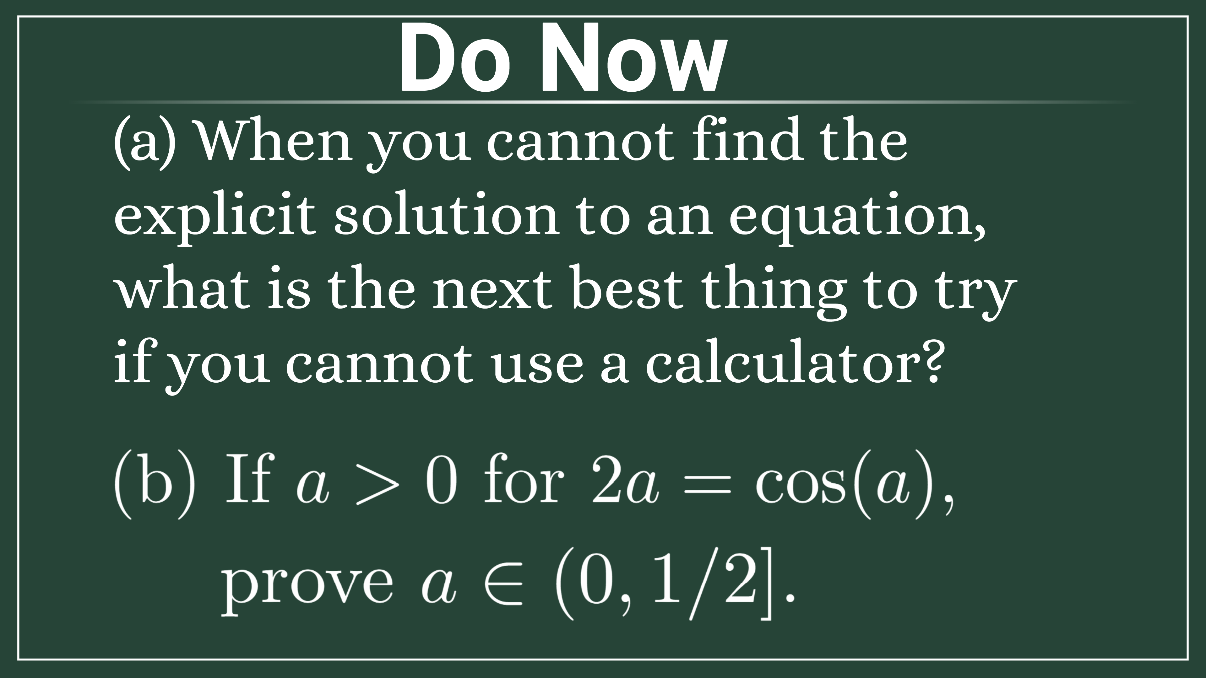 Algebra