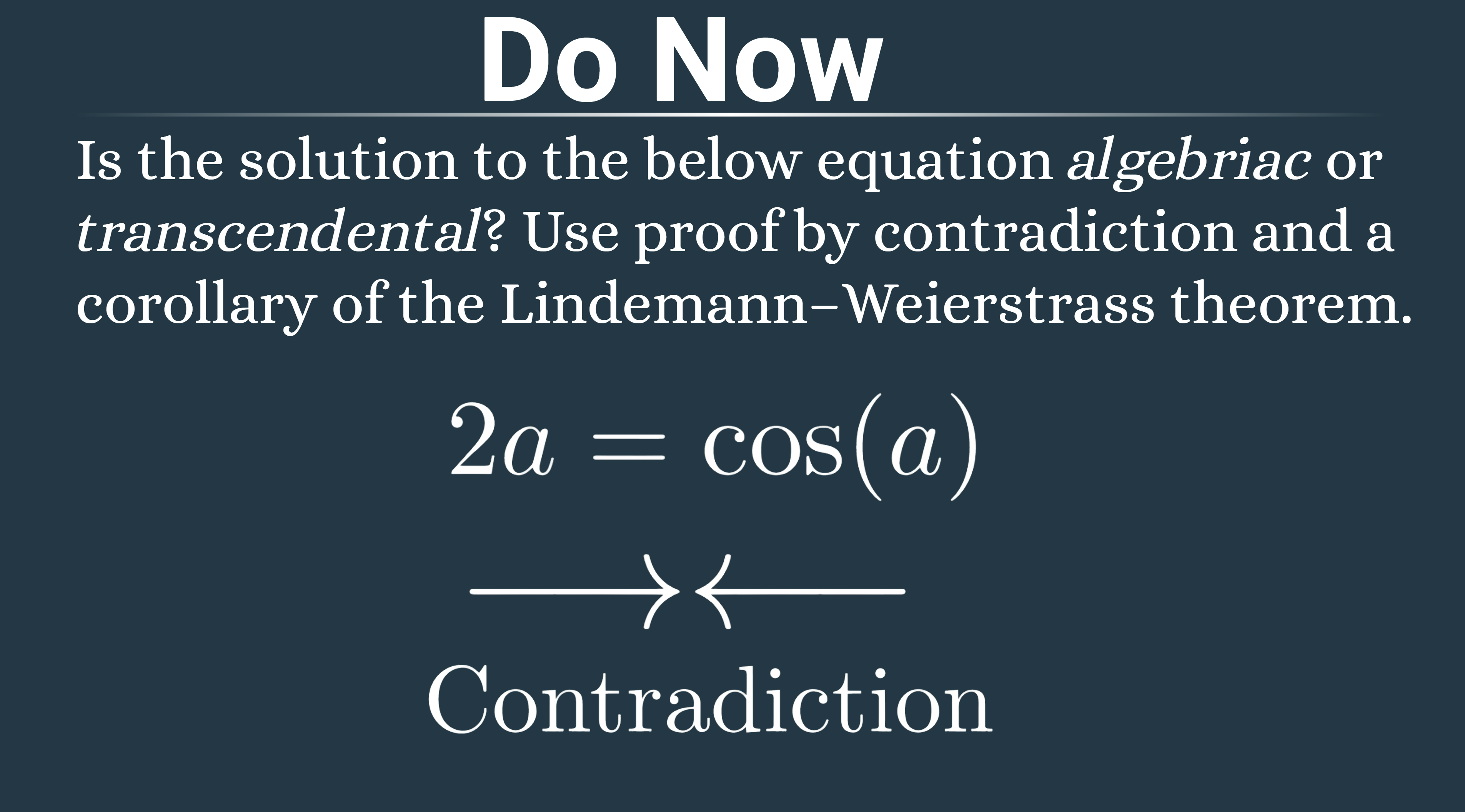 Algebra